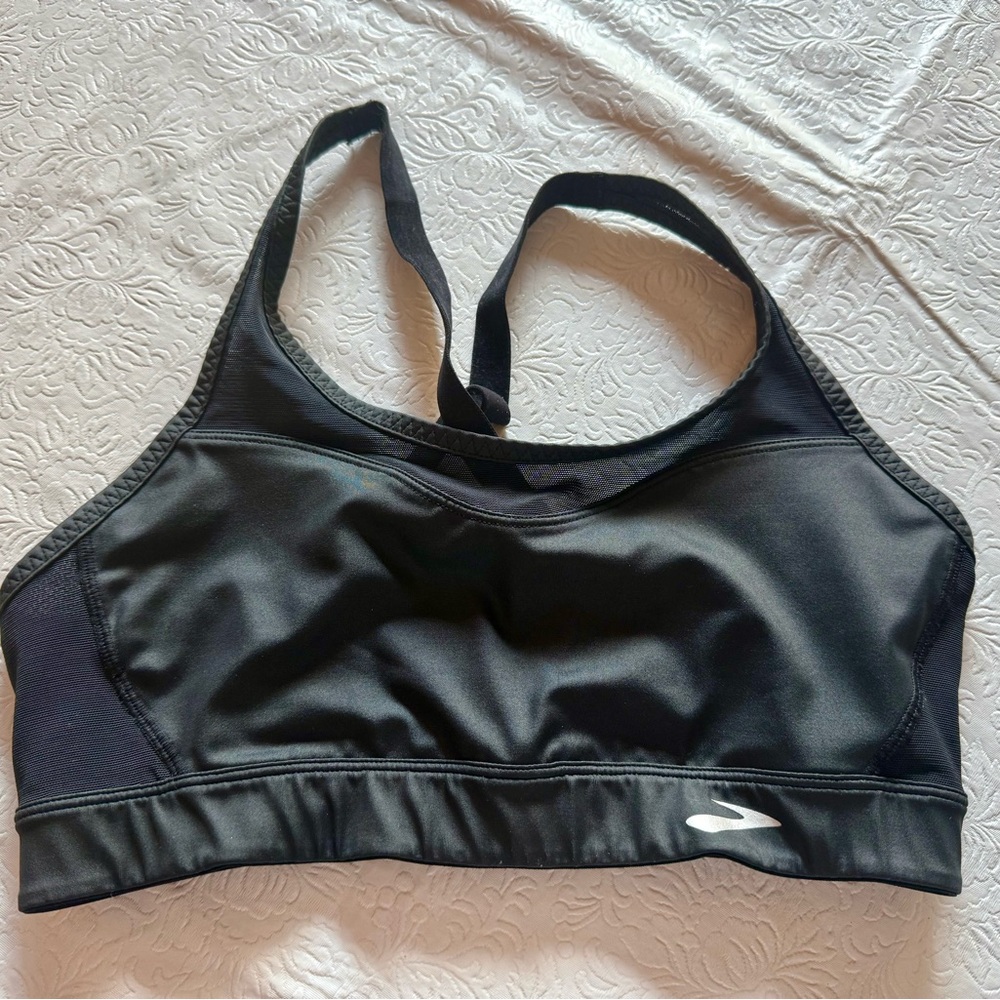 Brooks Black Sports Bra